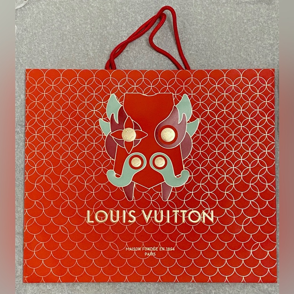 Louis Vuitton Lunar Year of the Dragon Paper Bag